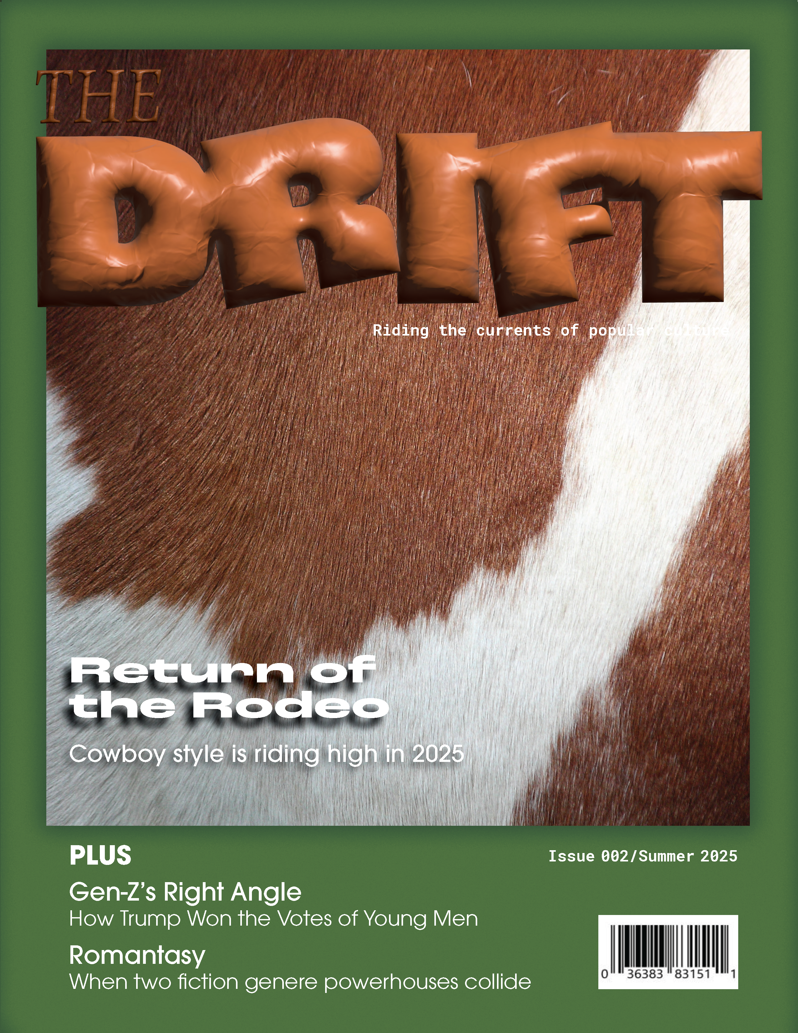 Cover of issue two of the drift.