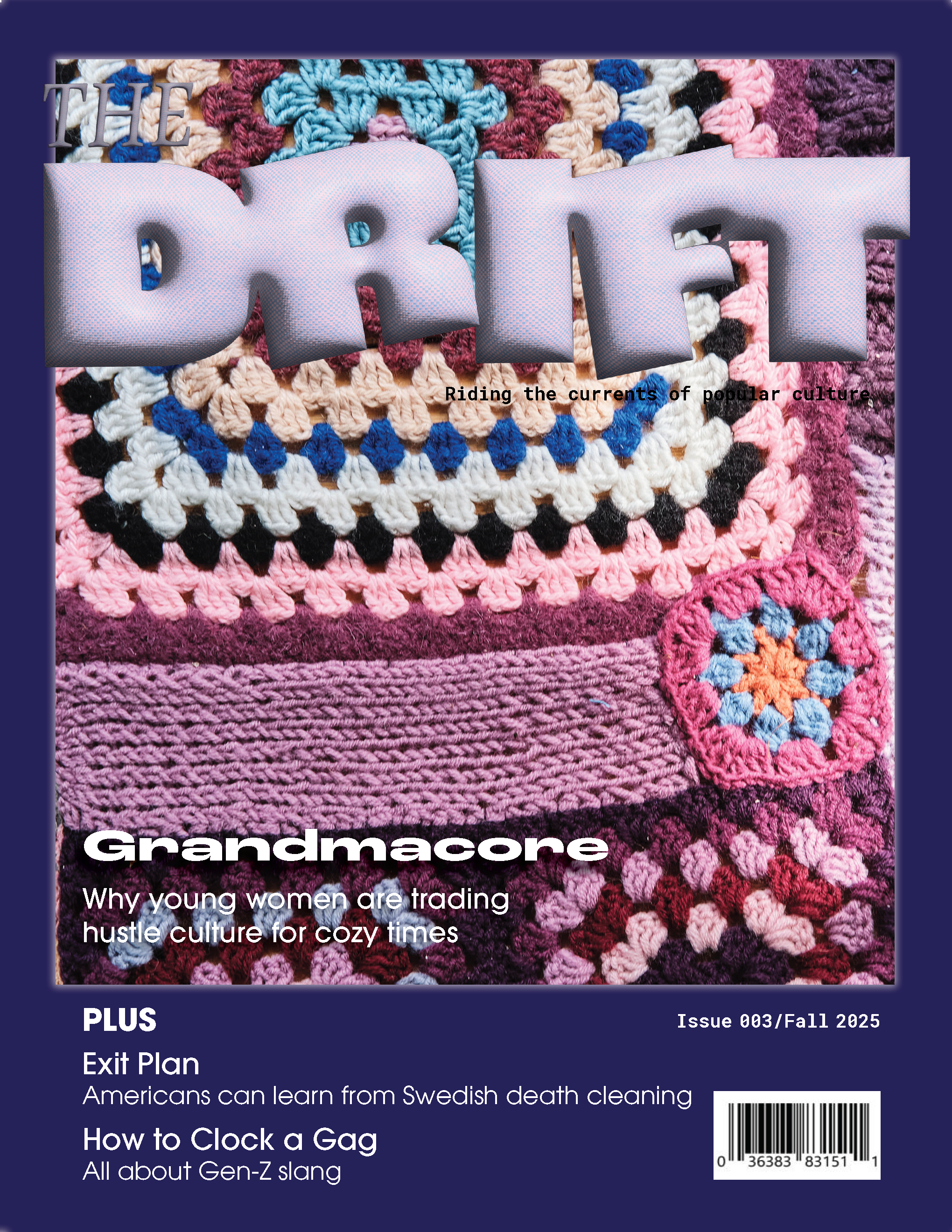 Cover of issue three of the drift.